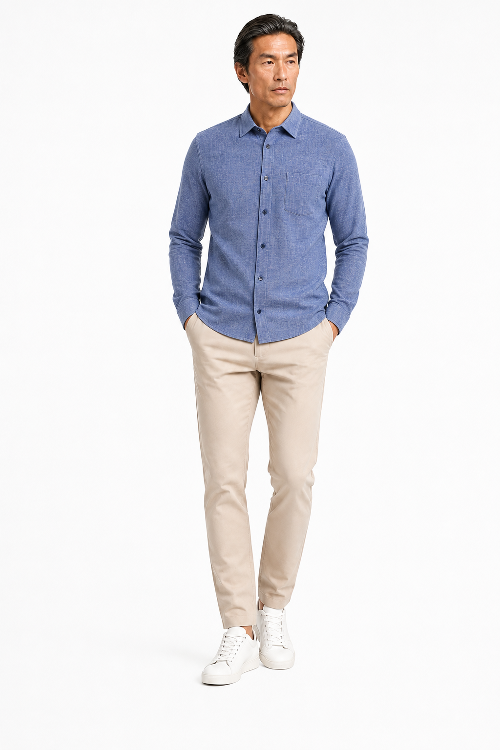 Chemise Unie Jeans