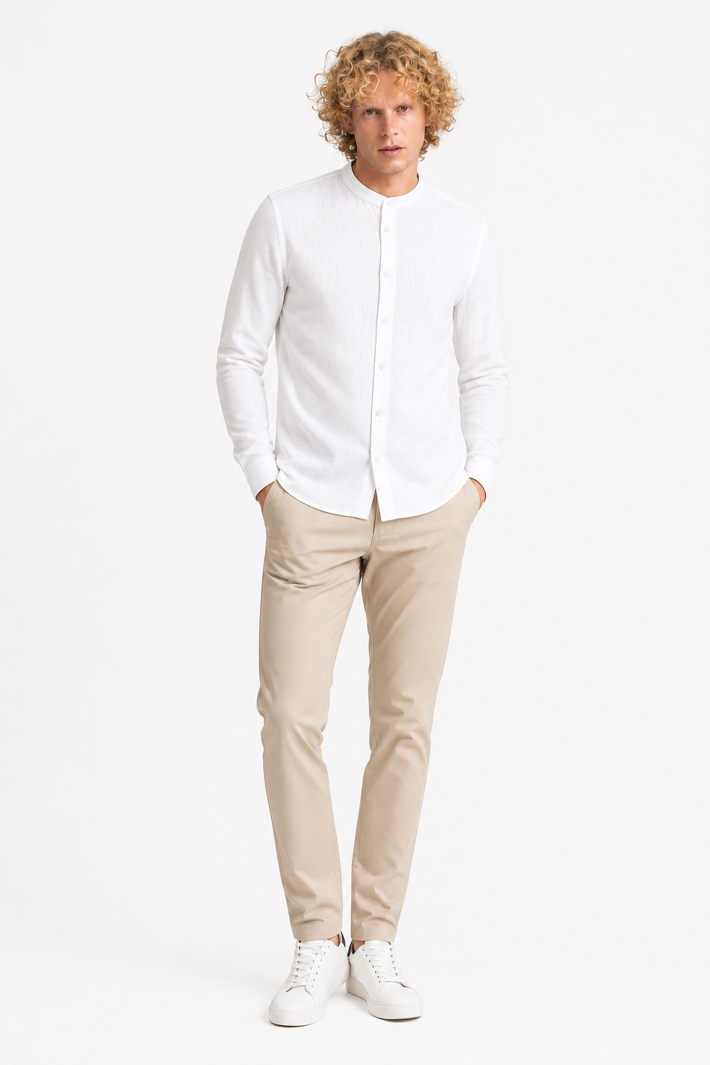 Chemise Unie Blanc