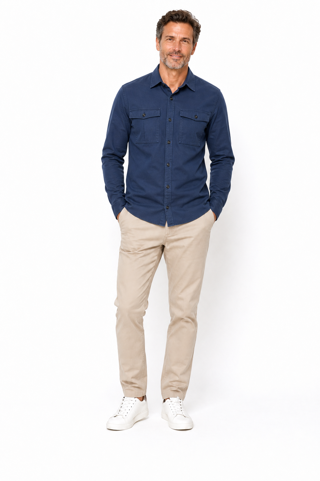 Surchemise Unie Indigo