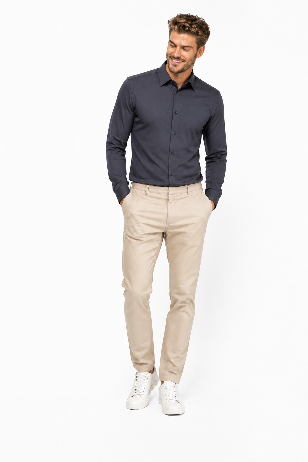 Chemise Unie Noir