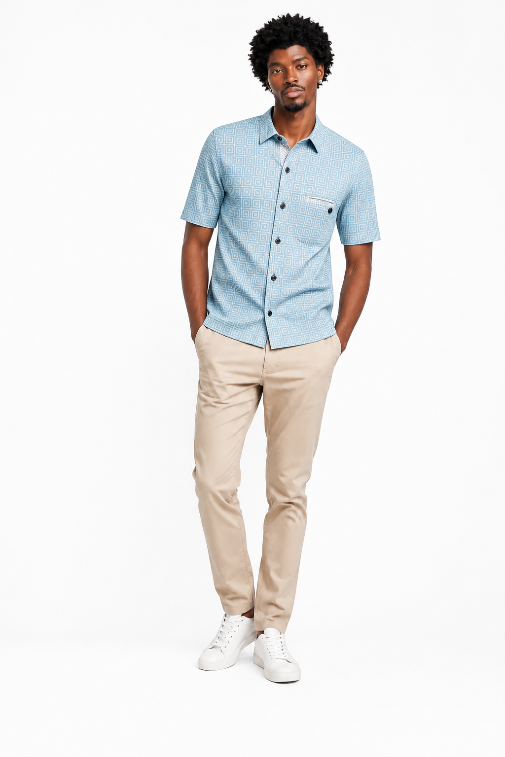Chemise Imprimee Lagon