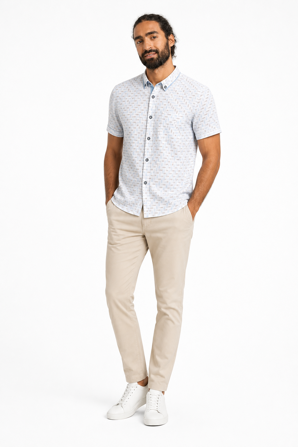 Chemise Imprimee Ciel