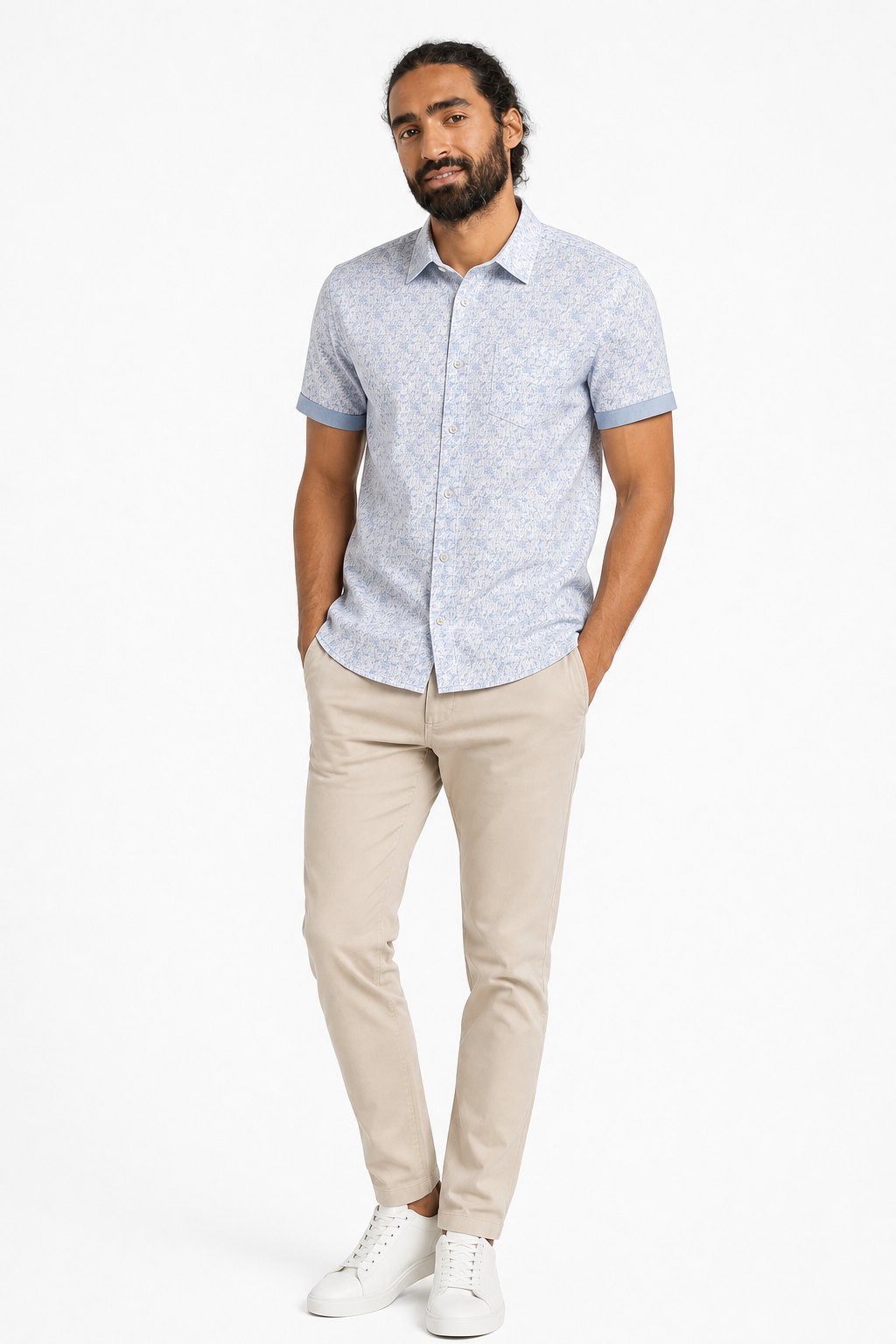 Chemise Imprimee Ciel