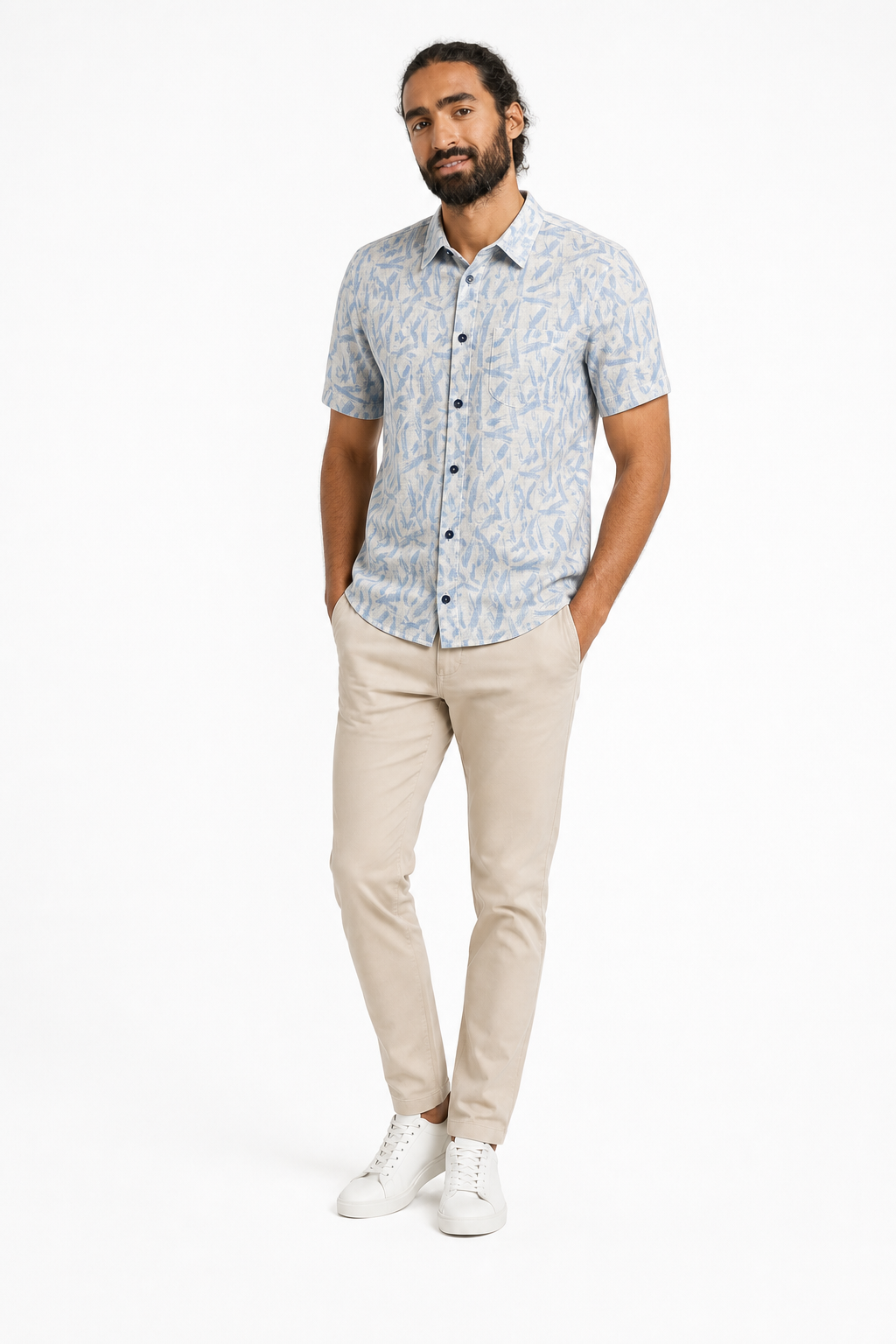 Chemise Imprimee Ciel
