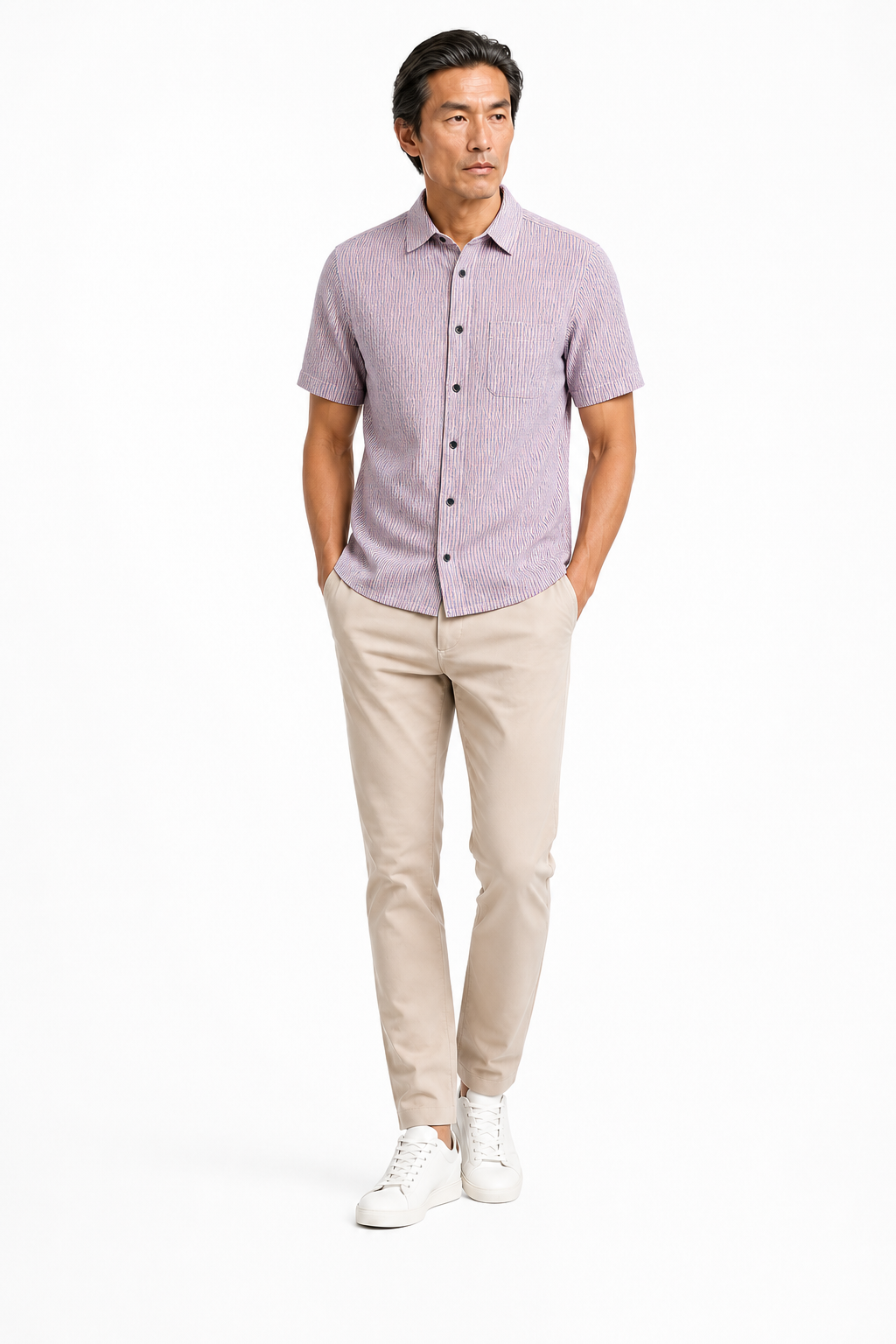 Chemise Imprimee Rouge