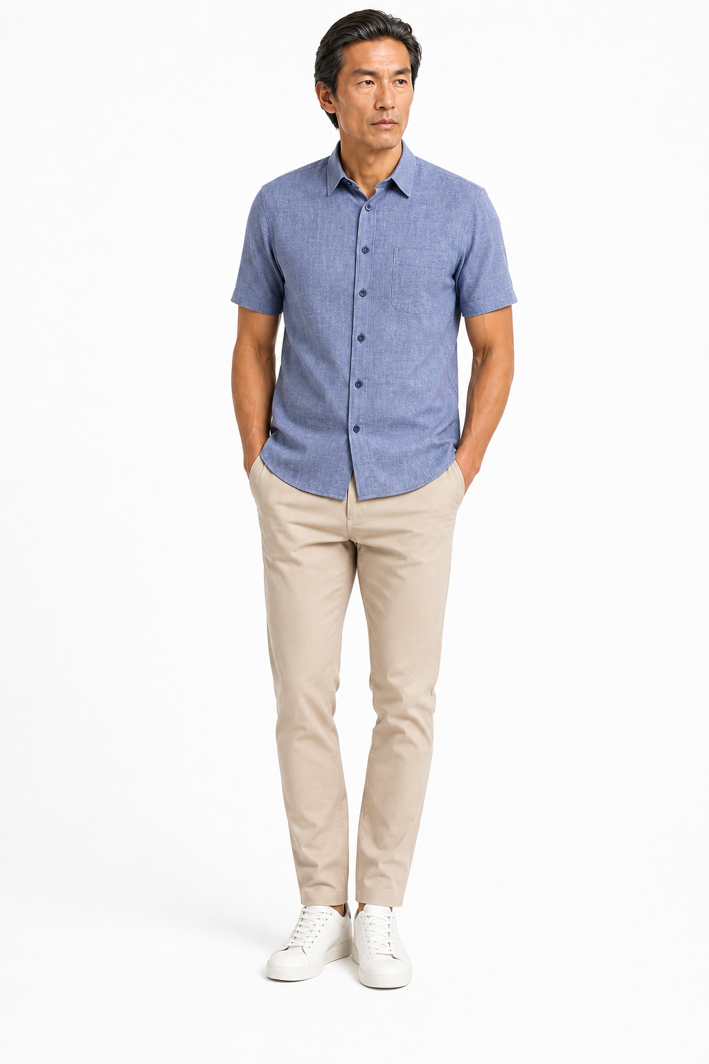 Chemise Unie Jeans
