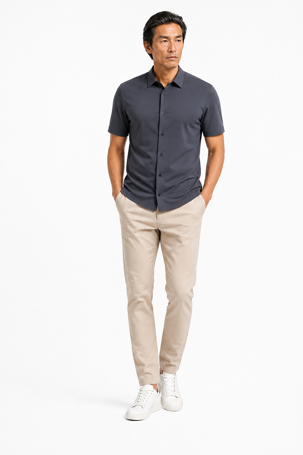 Chemise Unie Noir