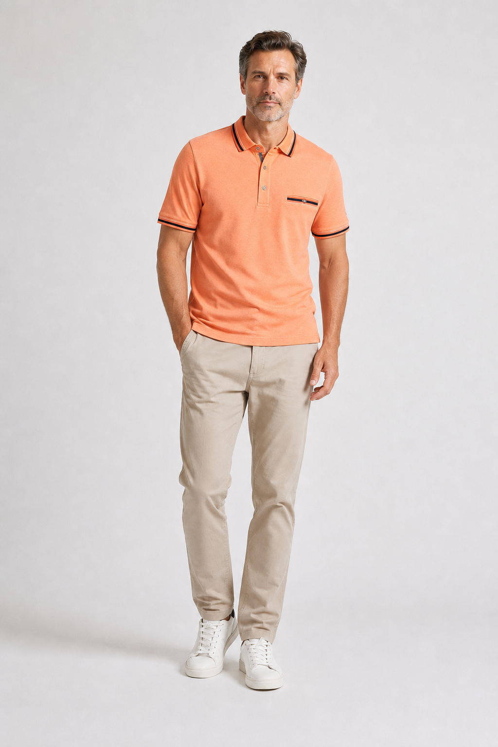 Polo Col Polo Orange