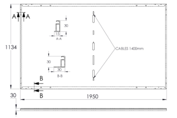 plan panneau dualsun