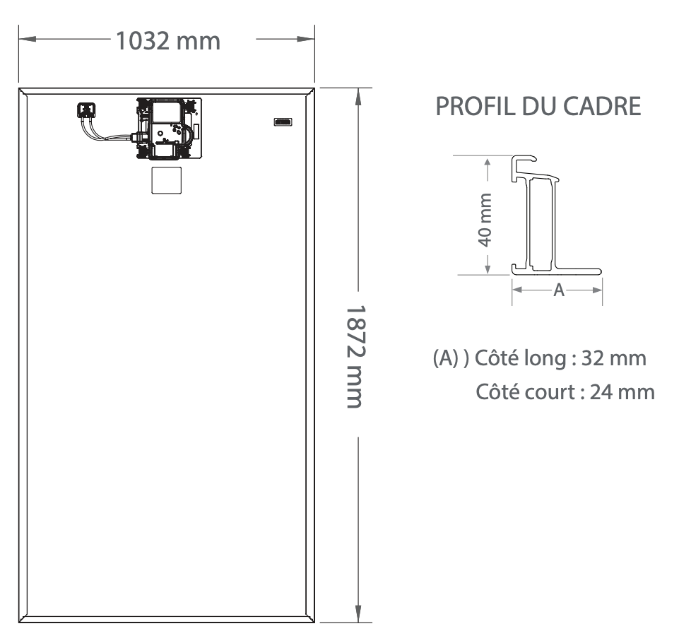 plan panneau dualsun